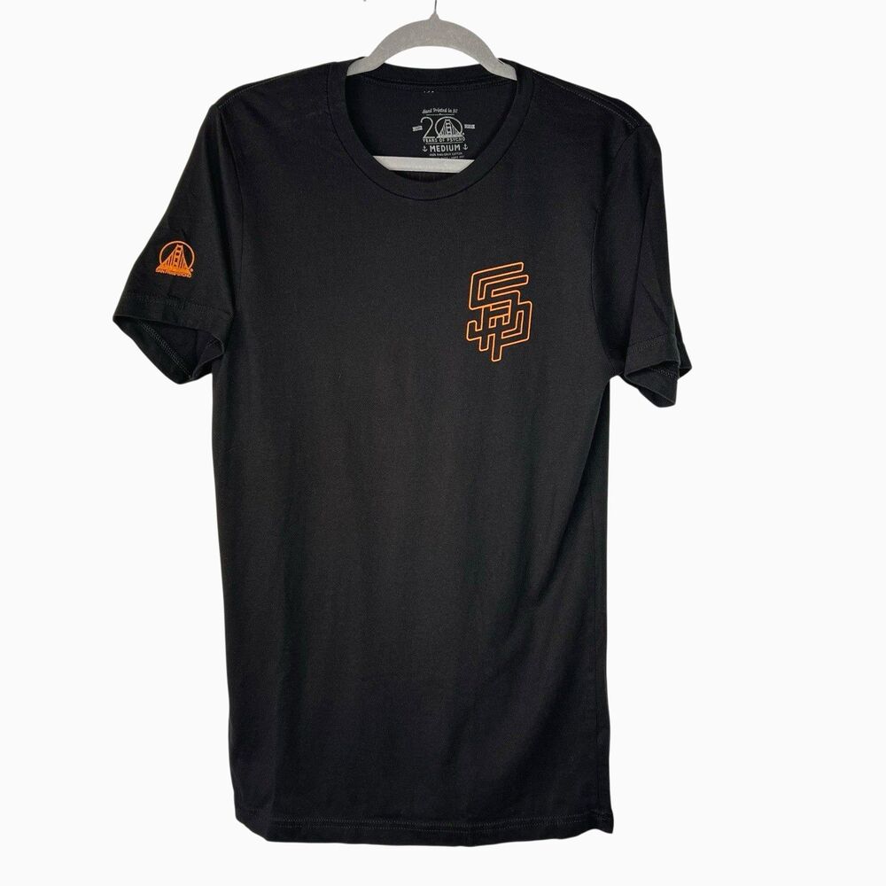 San Franpsycho 01 San Francisco Giants SF Ring Spun Cotton T Shirt Medium